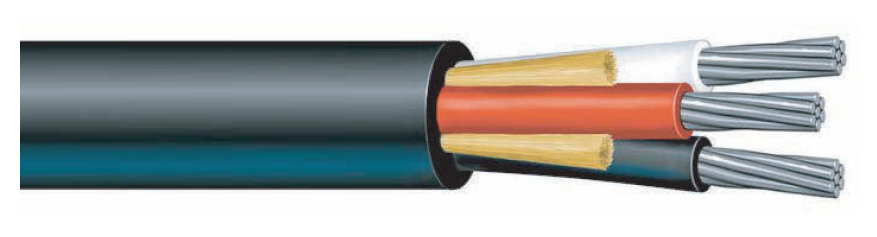 Bostrig™ Type P Power 8 AWG Three Conductor (Unarmored)