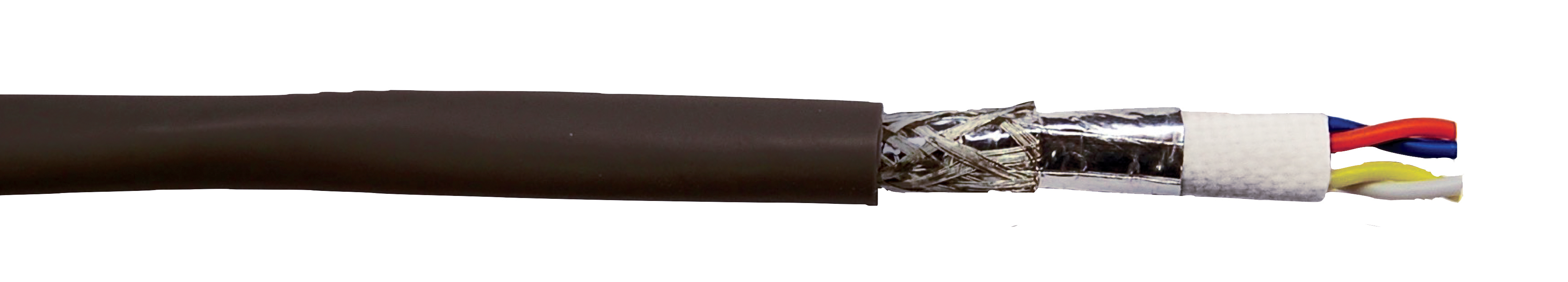 Category 5e Quad Low-Smoke, Zero-Halogen Shielded Cable - SPEC 740