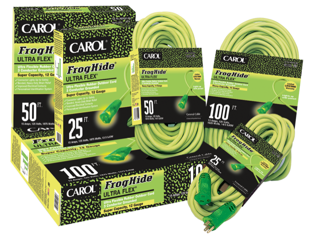 FrogHide Ultra Flex Lighted Extension Cord