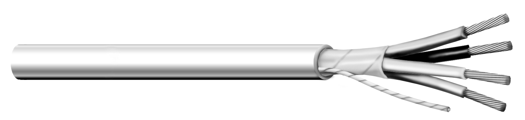 Multi-Conductor, Shielded, Plenum, Type FPLP