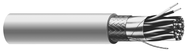 Multi-Paired, Foil-Braid Shield 22 and 24 AWG, Type CMR-CMG, CSA