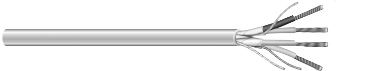 Multi-Paired, Individually Shielded 22 AWG, Type CMR, CSA