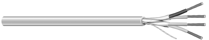 Multi-Paired, Individually Shielded 20 and 22 AWG, Type CM