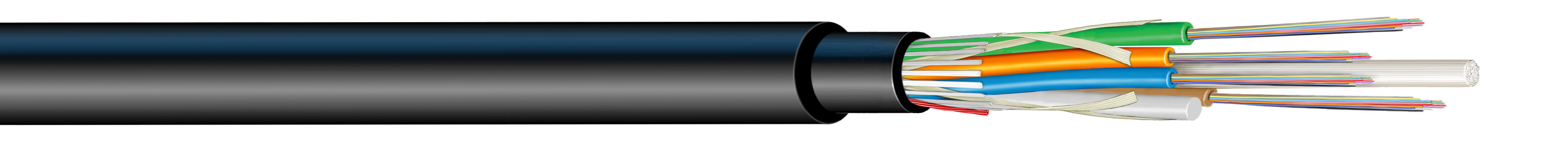 ezLINK™ Loose Tube (FAA) Cable All-Dielectric Double Jacket and Chemical Resistant